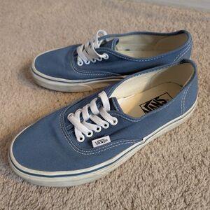 Vans Blue Low-Top Sneakers